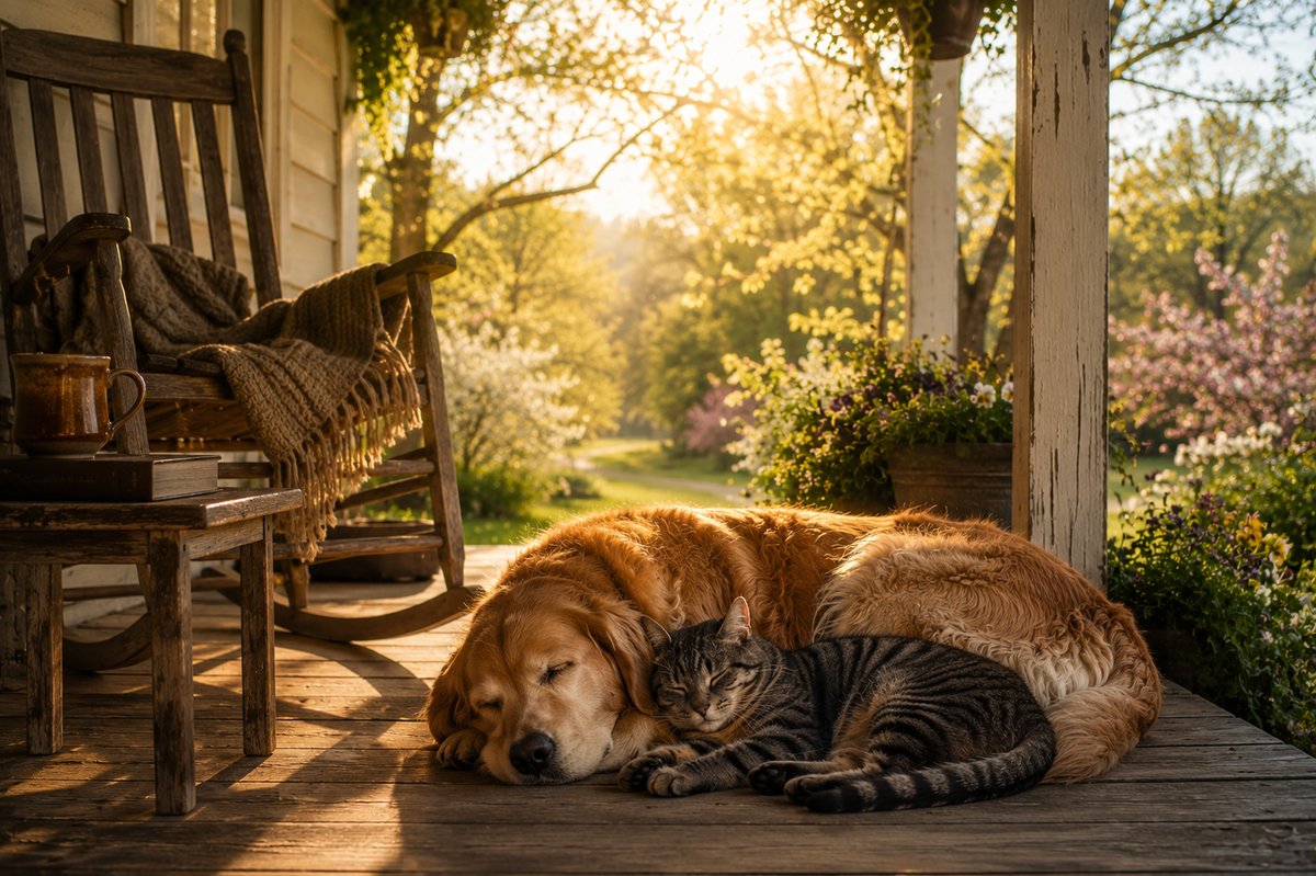 The Quiet Gifts: Celebrating the Love We Receive from Our Animals