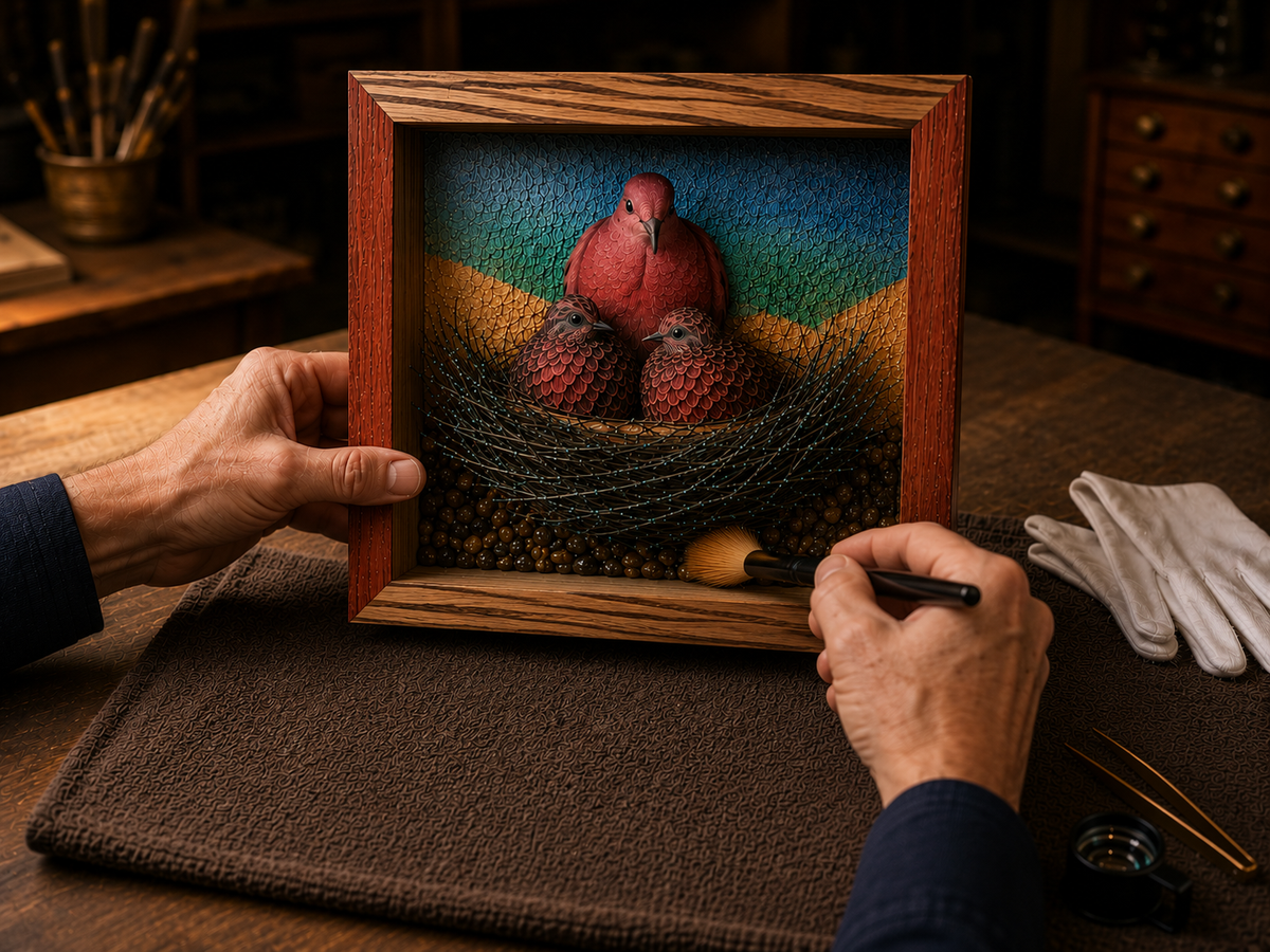 Embracing Nature: The Story Behind Our Nest Debris and Authentic Craftsmanship